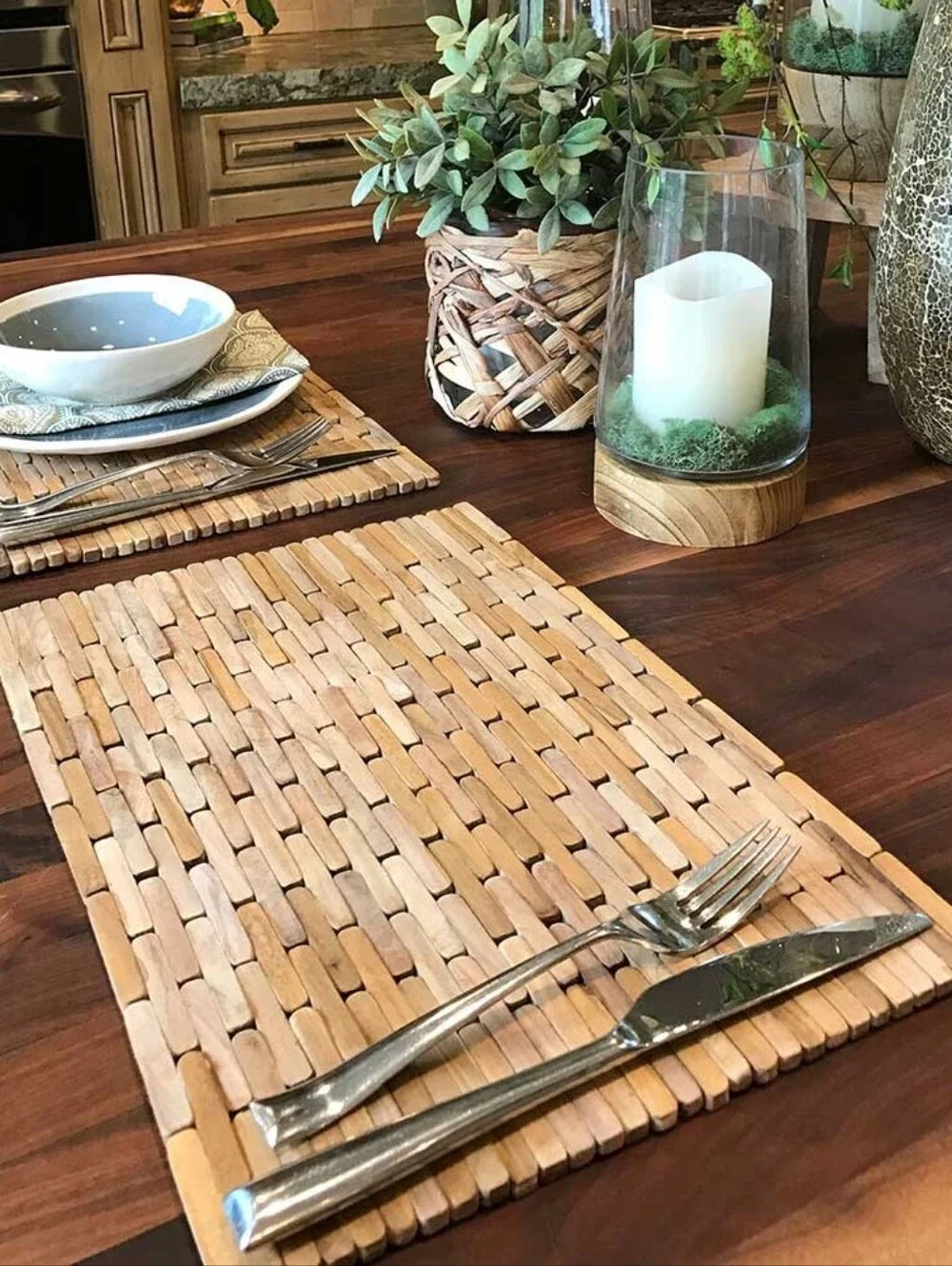 Hip-o Modern Living Handmade Table Place Mats 6pk